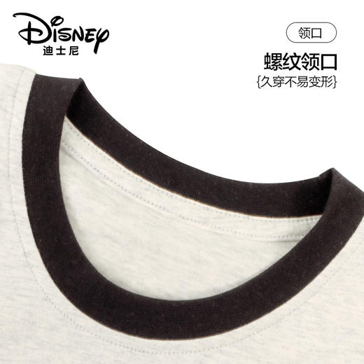 【59.9元/2件】迪士尼纯棉丝光棉夏季儿童短袖T恤男童女童T 商品图2