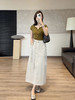 醋酸+莱赛尔+桑蚕丝春夏超轻量直筒小A半裙 商品缩略图1