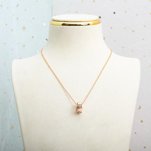 宝格丽 BV镶钻蛇骨项链（XTY） 商品图1