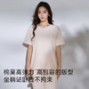 高支棉莫睡衣（玫瑰花开圆领） 商品缩略图3