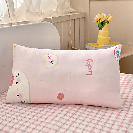 小象咘叮 40支全棉纯棉印花幼儿园三件套-AB版系列 11色可选 儿童午睡被 宝宝入园含芯多件套 商品图7