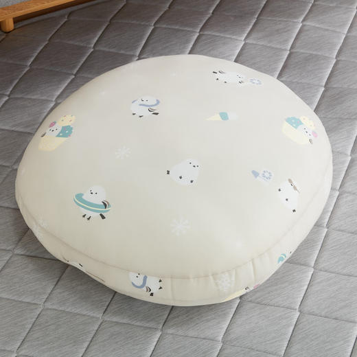 NITORI宜得利家居  夏季超凉感靠枕超冷感圆形抱枕靠垫 小肥啾 商品图1