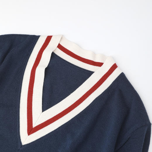 ROMI STUDIO“简约复古”100%羊毛密织亲肤V领套头毛衫 RWDSS61795 商品图11