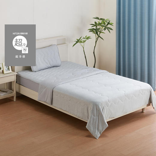 NITORI宜得利家居 夏天超凉感软垫抗菌防臭床罩超冷感床罩保护罩 S2603 商品图0