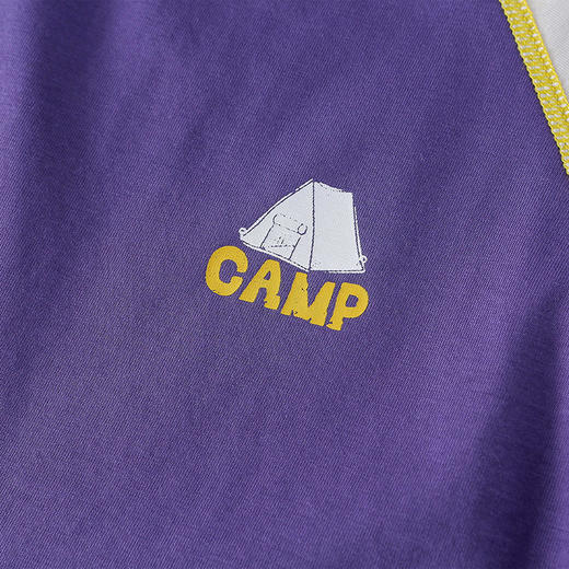 【10A抗菌】棉花堂夏款山系棉感不粘人童装弹性短袖T恤-- FD61126 商品图5