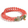 【林栖好物】鸿韵纳福 天然南红和田玉经典国风系手串 商品缩略图0
