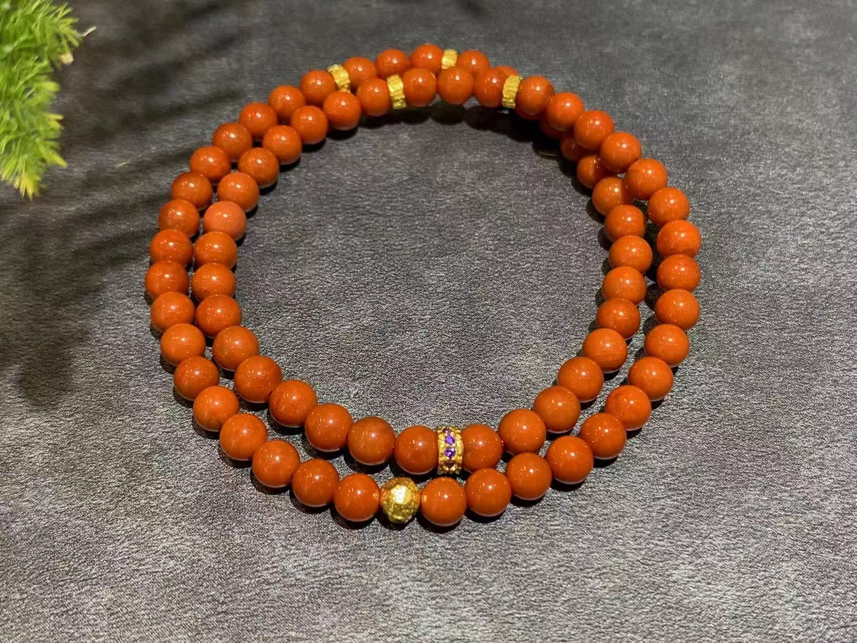 【御珠宫坊】南红珠串