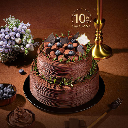 蓝莓浓巧黑森林慕斯蛋糕 | FALANC CAKE 商品图7