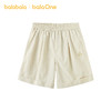 【balaOne】巴拉巴拉童装女童短裤儿童裤子2026夏新款防泼水凉感 商品缩略图4