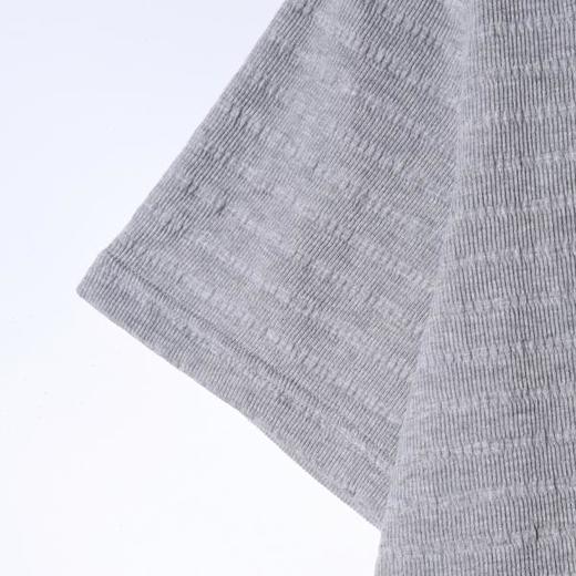 SDSA男装2026新款高贵轻奢极简风纯色提花圆领短袖T恤百搭休闲潮 商品图3