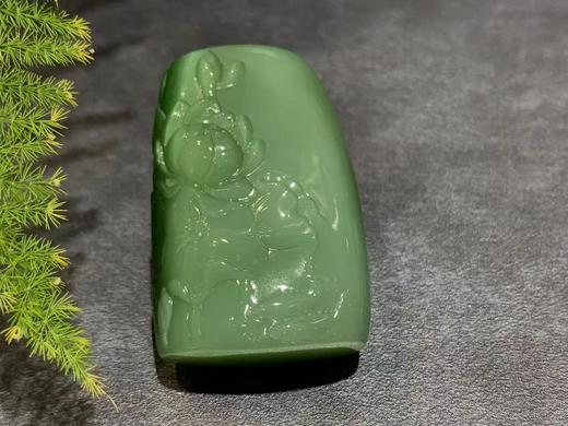 【御珠宫坊·传承系列】碧玉猫眼花牌 商品图1