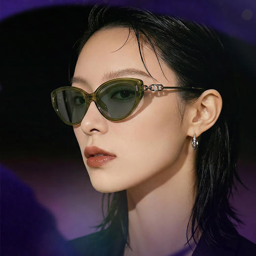 【E】ZERSER姿森网红新款猫眼立体鼻托偏光太阳镜5082，7833 商品图1