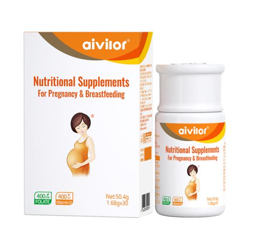 爱唯爱蕴活性叶酸复合营养素 30片  1天1片 商品图1