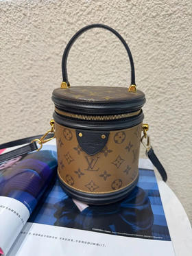 LV Cannes 拼色 老花 小号 发财桶
