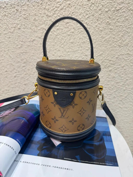 LV Cannes 拼色 老花 小号 发财桶 商品图0