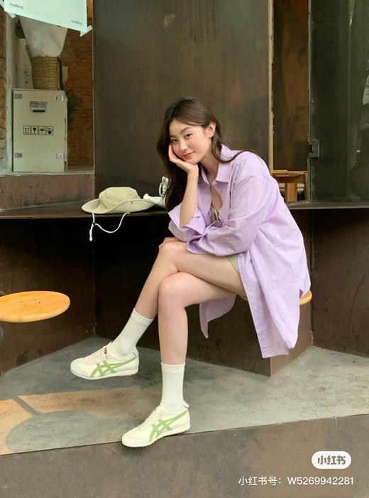 鬼冢虎“一脚蹬”布面鞋   男女同款 商品图4