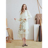 两三事 晚风清梦 2026春季新款法式优雅可拆印花屁帘雪纺半身裙 商品缩略图2