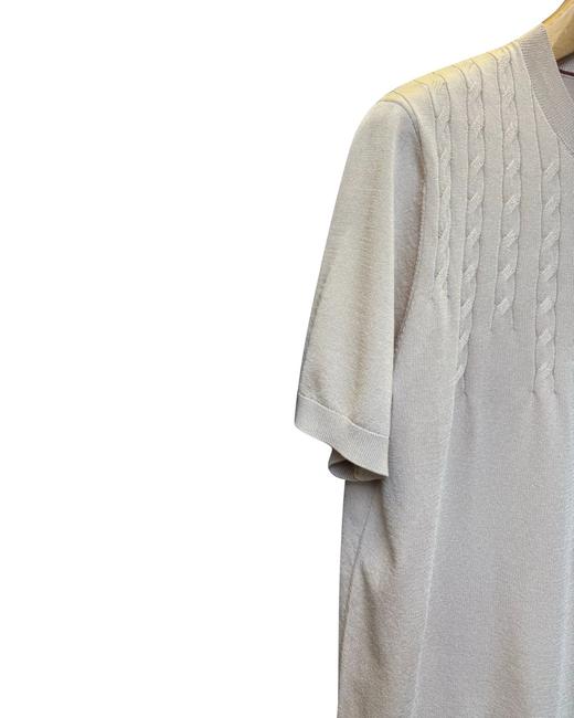 男款麻花短袖针织衫zh006 商品图2