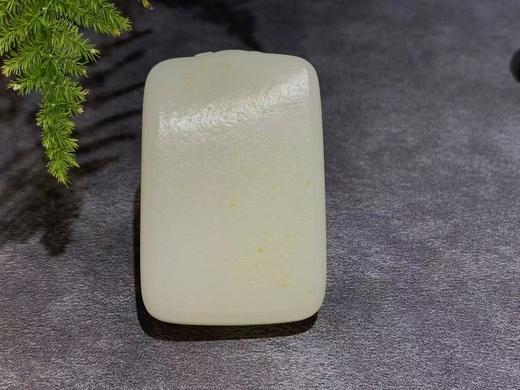 【御珠宫坊·传承系列】羊脂白玉子料无事牌 商品图0