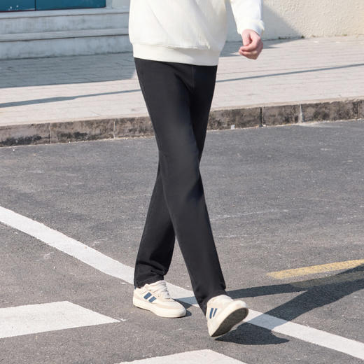 半身缘男裤 春季时尚复古高弹宽松直筒牛仔裤261101P10130223 商品图3