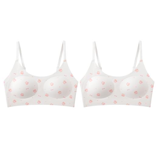 【MUBENMI少女内衣❤2阶甜心派无痕背心#646】发育期：适合9-15岁，这个阶段既要满足有足够的发育空间，又要软软支撑力😌还要避免露痕尴尬，这款无痕无钢圈内衣刚好都做到了 商品图8