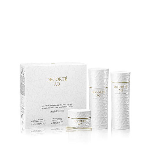 黛珂 AQ 舒活凝光修护套装（乳液（滋润型）200ml+化妆水（滋润型）200m+面霜50g） 商品图0