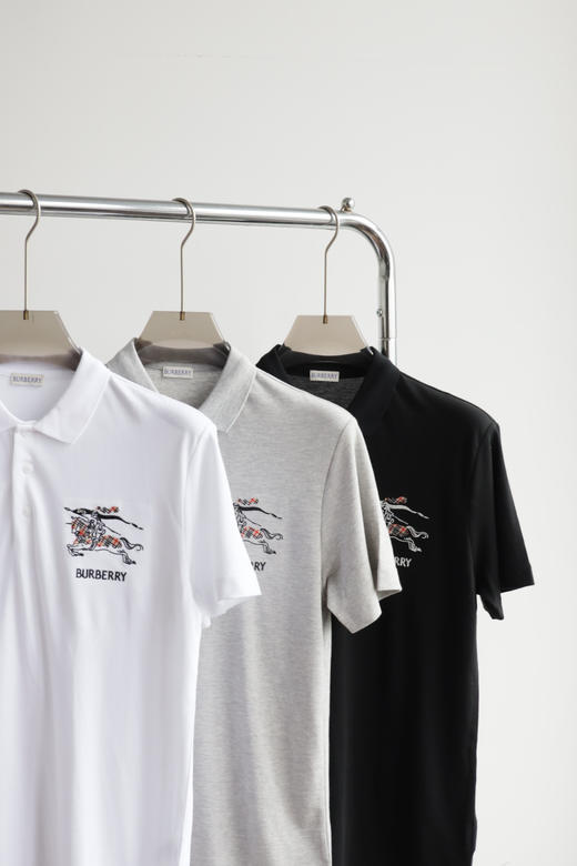 26新款 B.B 格纹斩马 翻领短袖POLO衫 TX602 商品图4