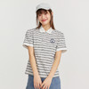 笛莎Deesha 2026年夏季新款青少年条纹刺绣经典翻领POLO T恤 商品缩略图3