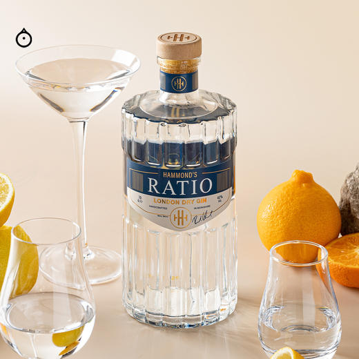 企鹅市集|英国 哈蒙德 Ratio伦敦金酒700ml 2025世界最佳金酒奖 伦敦干金 清凉草本花香 商品图1