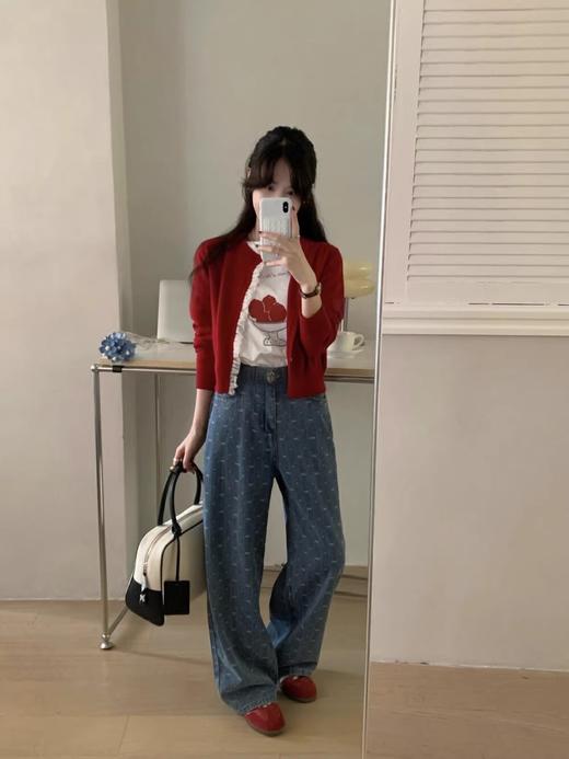 甜心蝴蝶结牛仔裤 商品图8