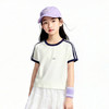女童圆领短袖针织衫夏季新款安奈儿童装EG621799 商品缩略图1