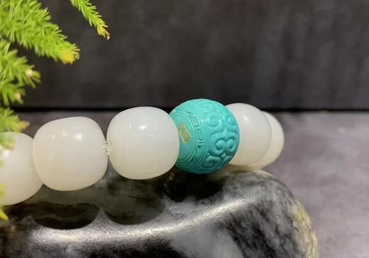【御珠宫坊·传藏系列】羊脂白玉手串 商品图5
