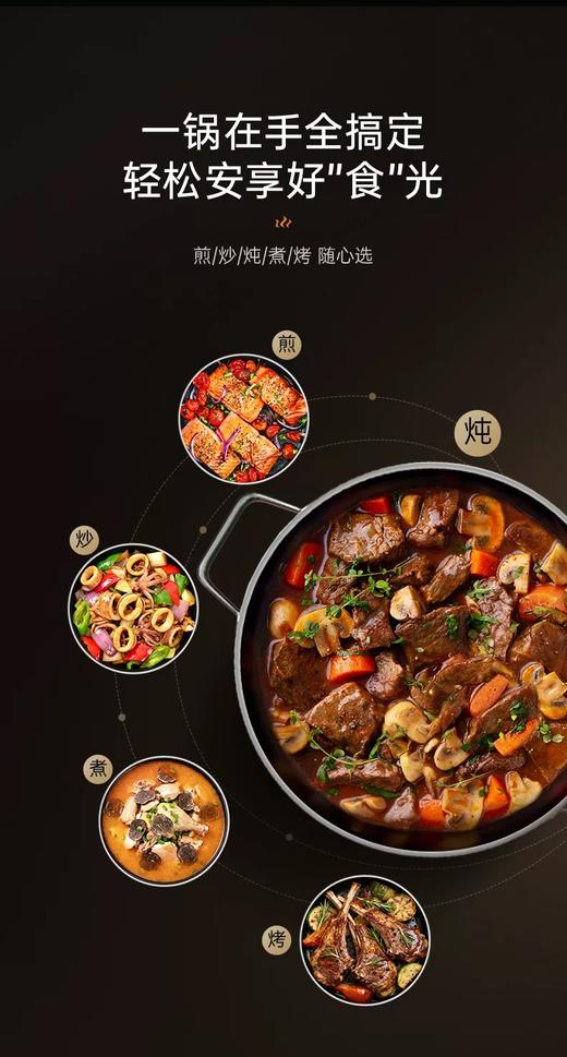 【6F】WMF德国原装进口奈彩米2.0浅汤锅24cm（四色可选） 商品图7