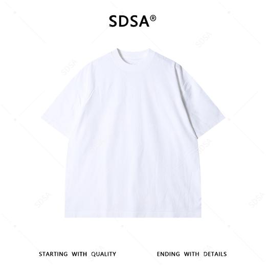 XZ09SDSA男装2026新款高贵轻奢小众设计纯色提花圆领短袖T恤百搭简约 商品图2