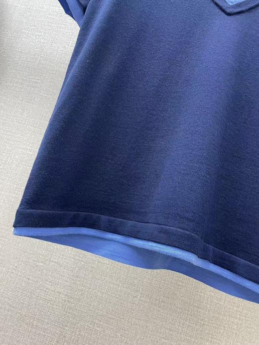 丝毛混纺V领上衣 商品图3