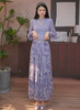 司歌优雅压褶碎花橡筋伞裙中长裙半裙C93G1837 商品缩略图2