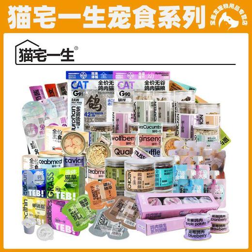 猫宅一生冻干水果泥液体杯彩虹猫条全价主食方砖MZ双拼罐头汤恩贝 商品图0