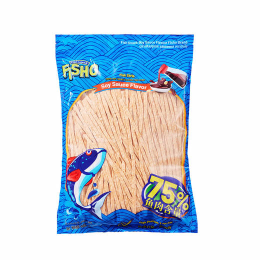FISHO泰国进口酱油风味鱼丝(熟制动物性水产制品)600g 山姆会员店商品非商品原因不支持退款 商品图0