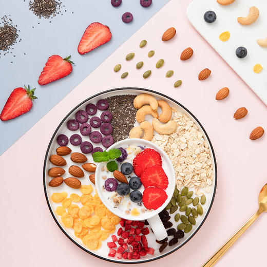 来伊份伊份肉肉1384g&西麦每日燕麦酸奶块果粒燕麦脆礼盒1050g组合装 商品图3