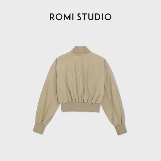 ROMI STUDIO"美式复古"UA50防晒短款棒球服夹克外套 RWDSW62582 商品图2