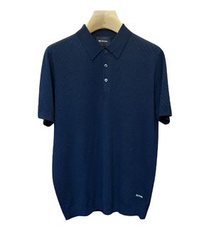男款短袖针织Polo衫la