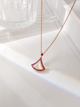 宝格丽 热烈缤纷款 BV特别款渐变粉蓝宝+细钻（XTY）