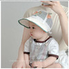 宝宝帽子夏季薄款透气网眼大帽檐遮阳防晒鸭舌棒球帽男女童太阳帽 商品缩略图3