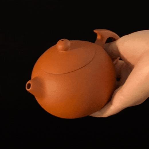 肖氏双璧宜兴紫砂壶 | 喝茶老饕都不会错过的紫砂壶，紫砂清水泥，泡茶一绝，紫砂壶礼盒（一壶四杯） 商品图2