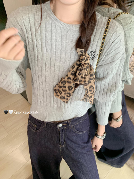 <曾小咸推荐>3.19现货秒杀 ！微信超特价！日系麻花短款针织衫 日常159.99 立减80 秒杀79.99！！休闲裤 秒杀79.99！！ 风衣 秒杀179.99！！ 商品图10