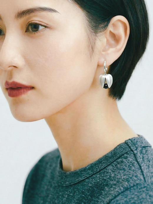 含晖·一年果实系列-开心果耳坠 商品图12