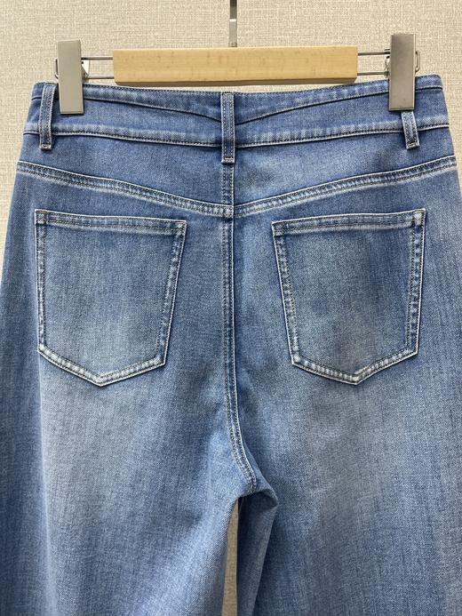 四面弹牛仔窄筒裤 商品图3