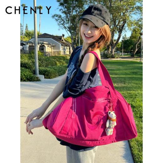 尘衣｜26SS韩国博主款运动单肩斜跨包 商品图0