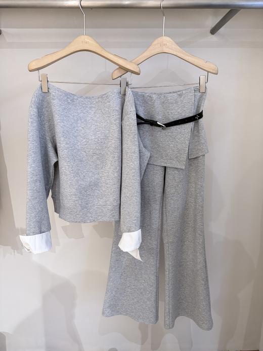 【门店同款】ENJOY春季铆钉斜肩卫衣套装 170643244 商品图2