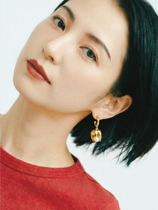 含晖·一年果实系列-开心果耳坠 商品图5